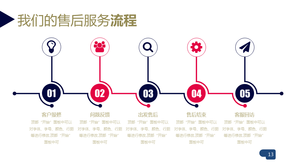 巍峨高山背景的蓝红色公司简介PPT幻灯片模板下载 (13).PNG