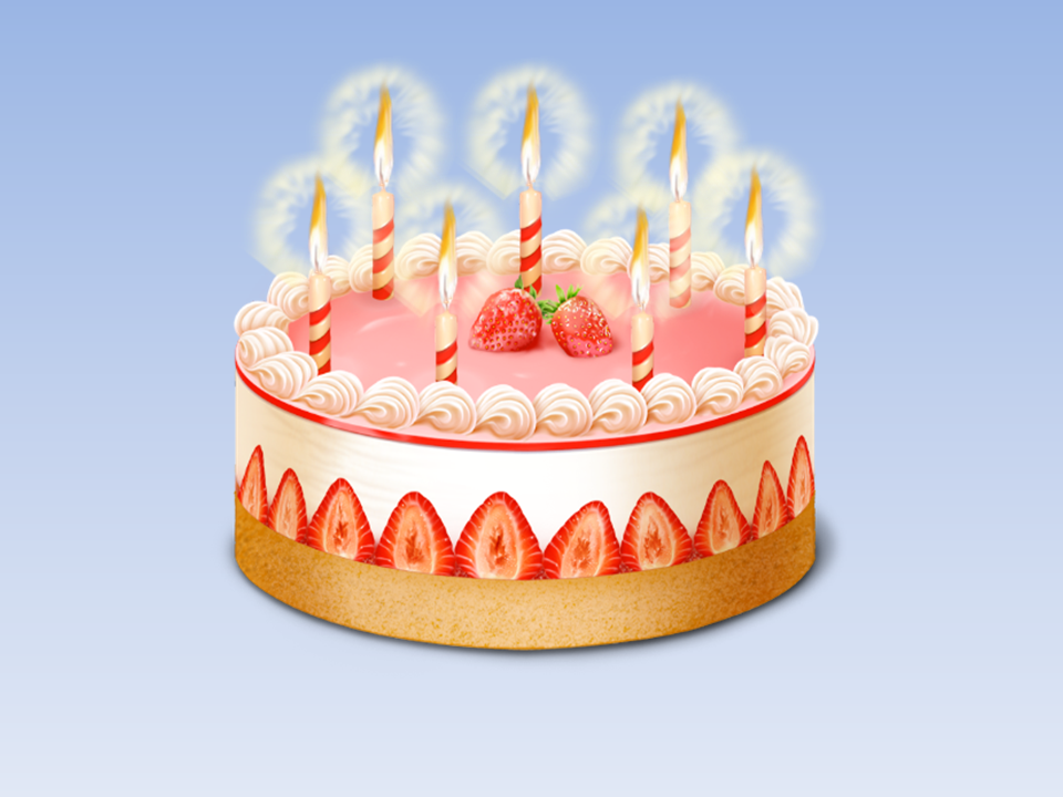 动态生日蛋糕PPT动画背景的生日快乐幻灯片PPT模板免费下载.PNG