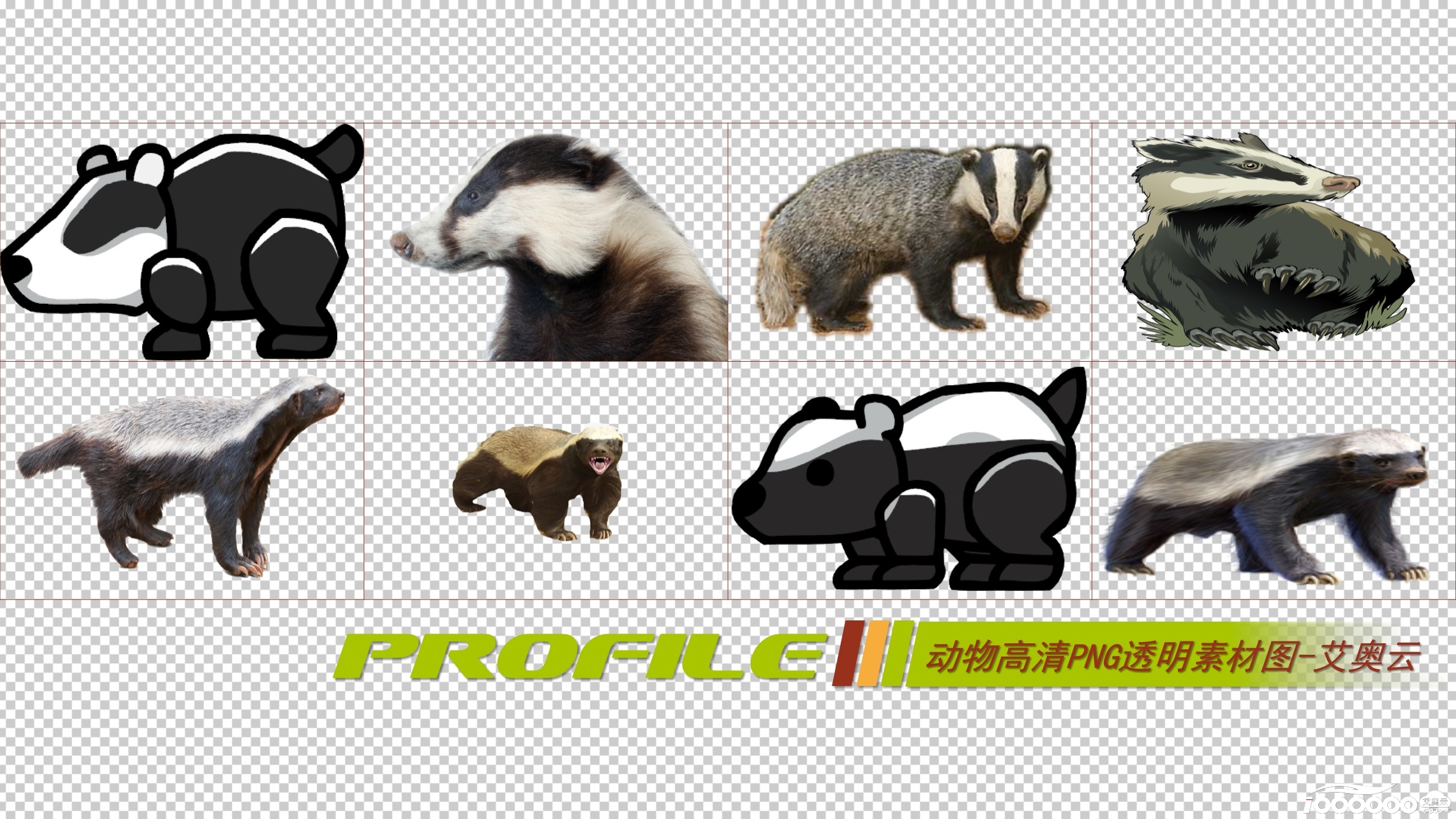 动物高清png透明图片图形素材打包免费下载 (3).JPG