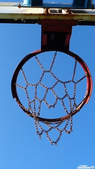 篮球进栏竖版720P高清5秒GIF动图新自媒体短视频制作素材下载