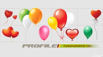 气球免费高清png图片透明图形素材打包下载-03