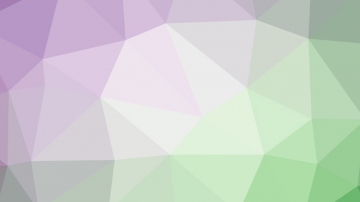 淡雅紫色绿色相间的多边形幻灯片PPT模板素材背景图片下载