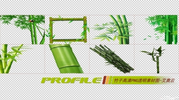 竹子高清png透明图片图形素材打包免费下载10